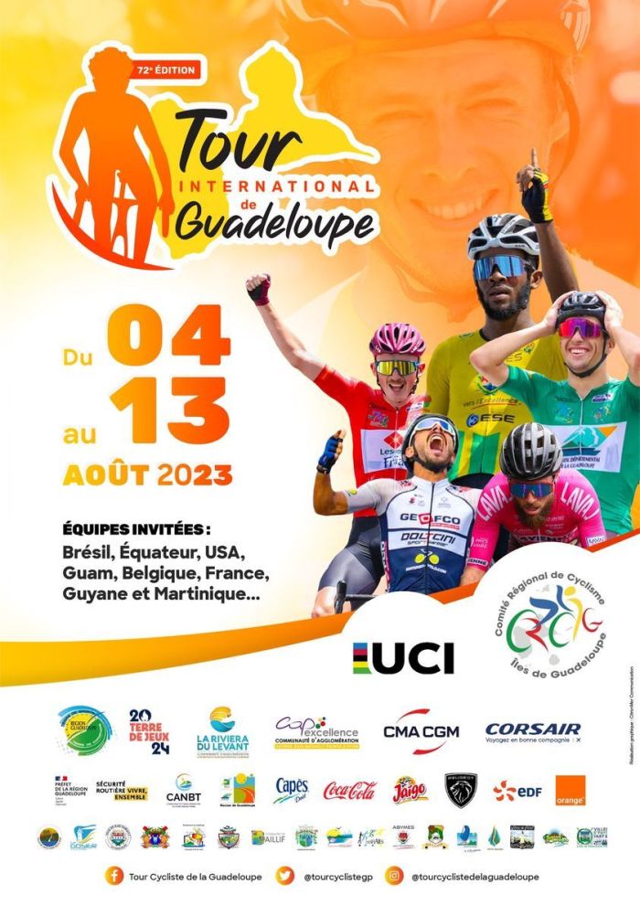 tour cycliste guadeloupe parcours aujourd'hui