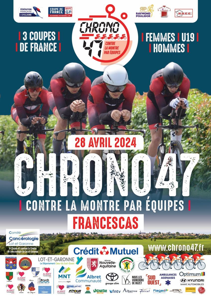 Chrono 47 Hommes : Les Partants - Actualité - DirectVelo