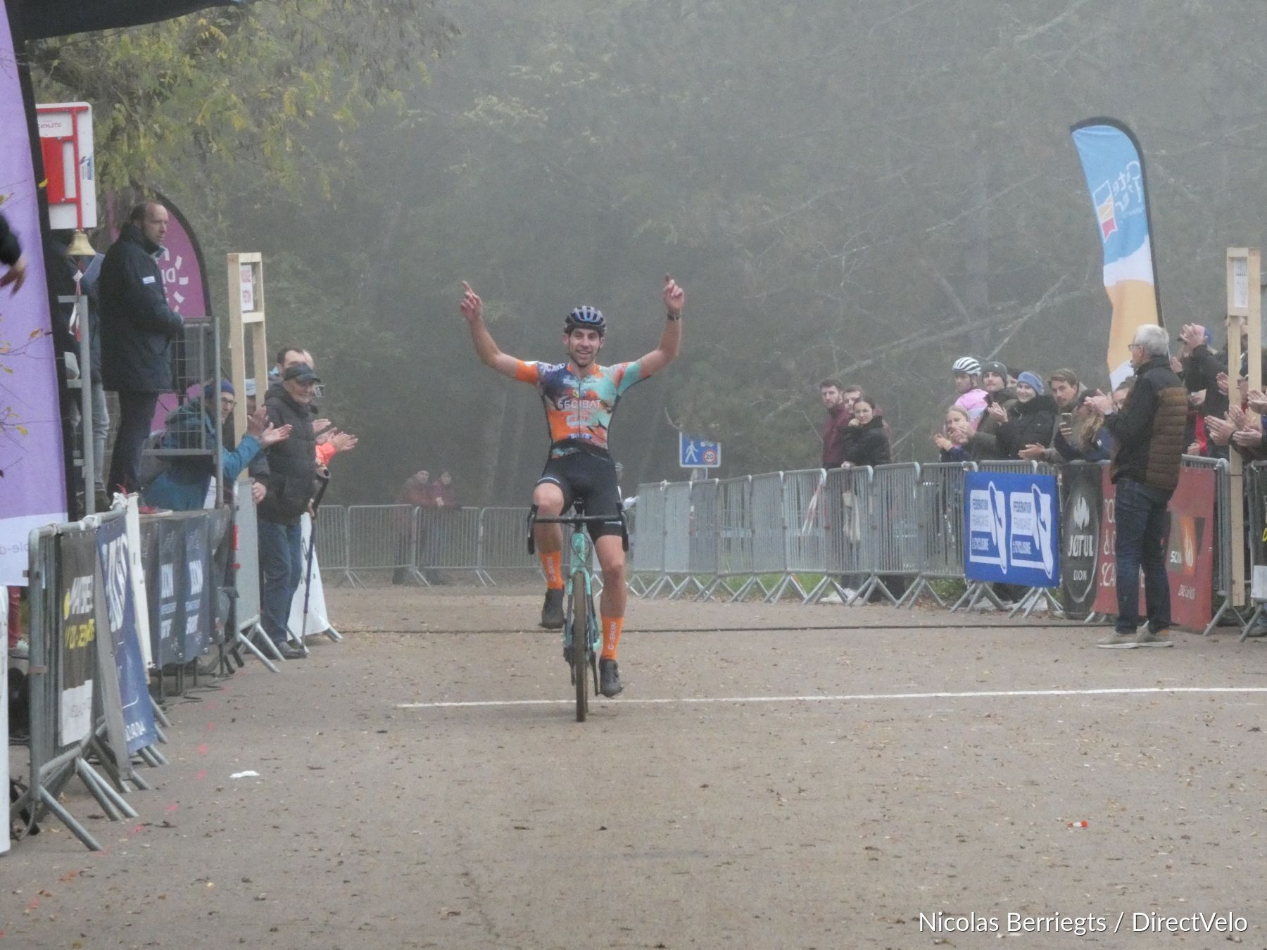 Cyclocross International de Dijon Valentin Remondet 1er Actualité