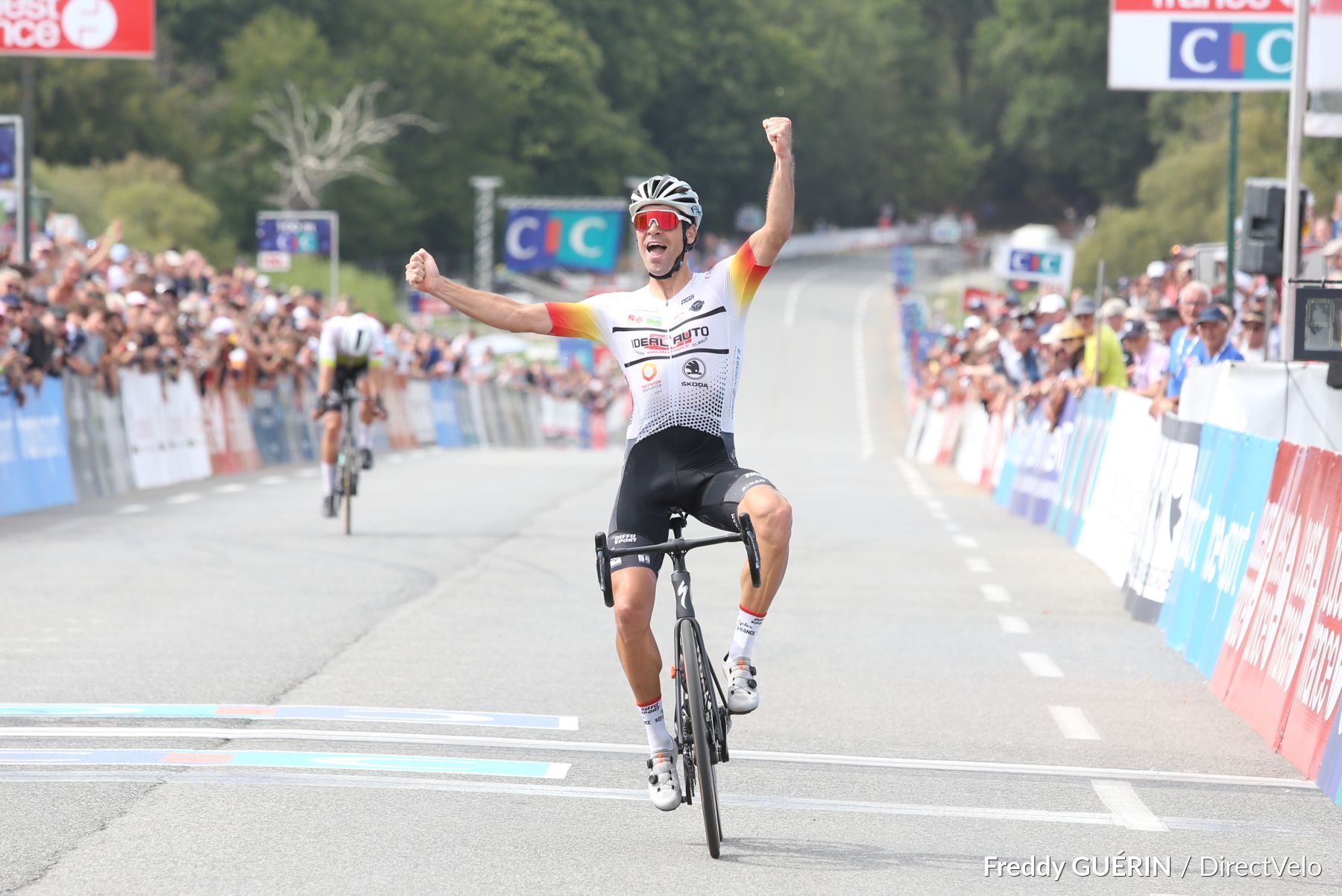 Johan Le Bon dans l'organisation du Grand Prix de Plouay