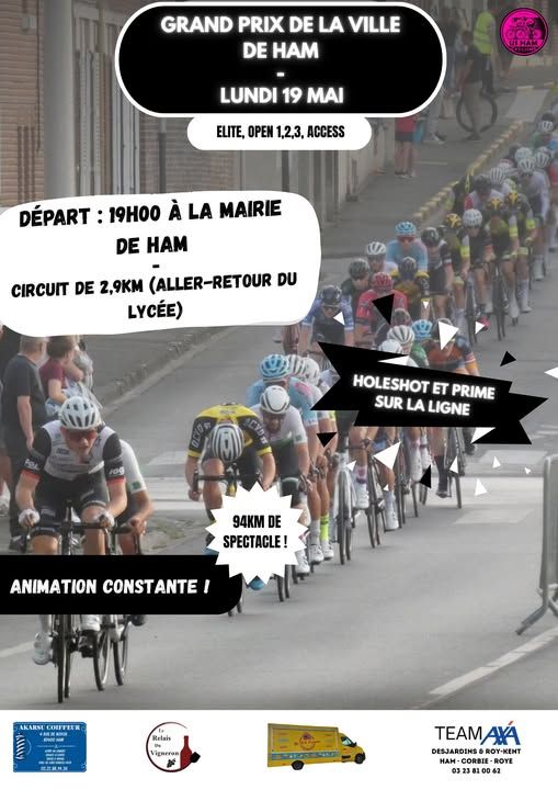 Grand Prix de Ham : Les engagés