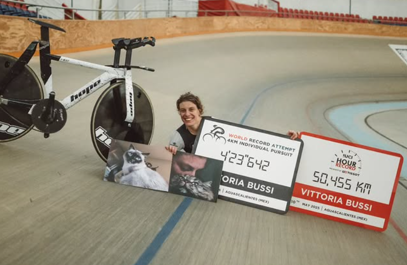 Un autre record pour Vittoria Bussi