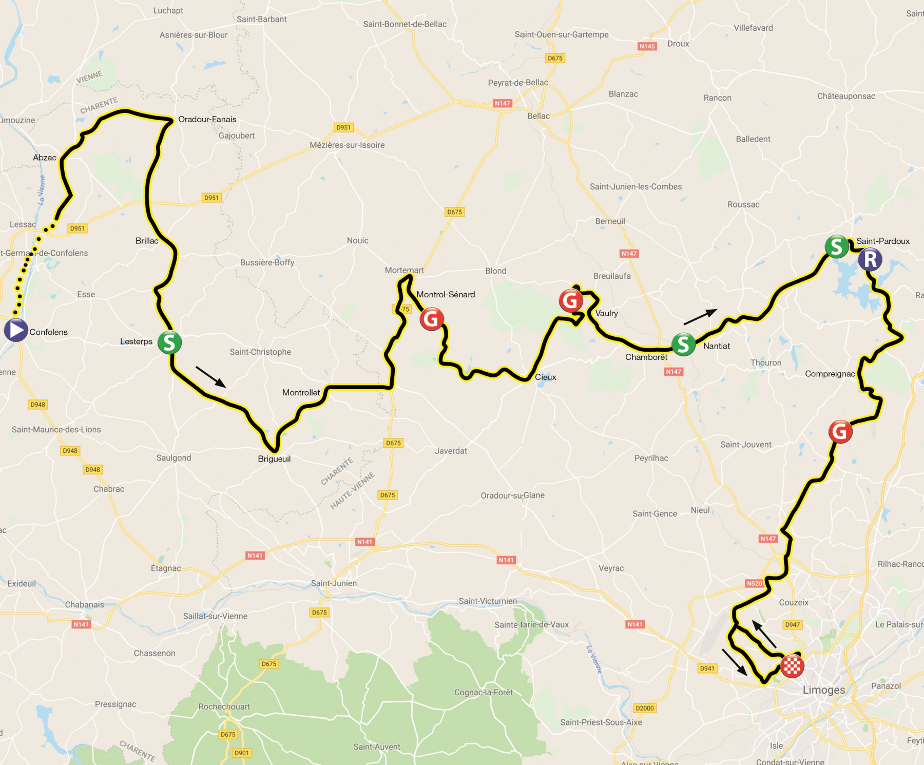 Tour Du Limousin Epreuves Directvelo [ 1490 x 1800 Pixel ]